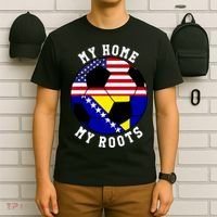 My Home My Roots Bosnia Flag Soccer T-Shirt thumb 6