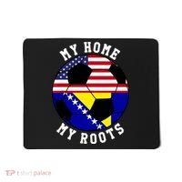 My Home My Roots Bosnia Flag Soccer Mousepad thumb 0