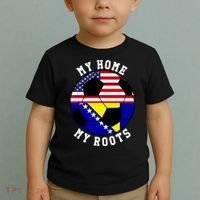 My Home My Roots Bosnia Flag Soccer Toddler T-Shirt thumb 2