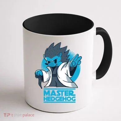 Master Hedgehog Coffee Mug back