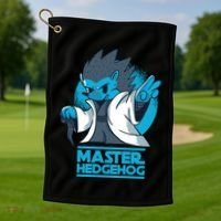 Master Hedgehog Golf Towel thumb 1