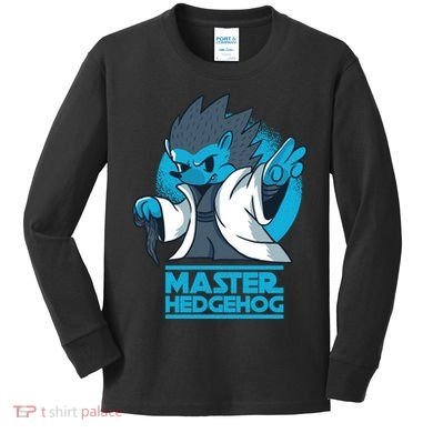 Master Hedgehog Kids Long Sleeve Shirt