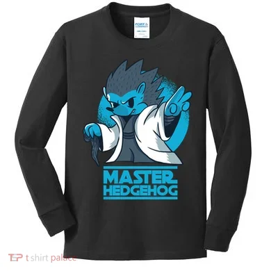 Master Hedgehog Kids Long Sleeve Shirt