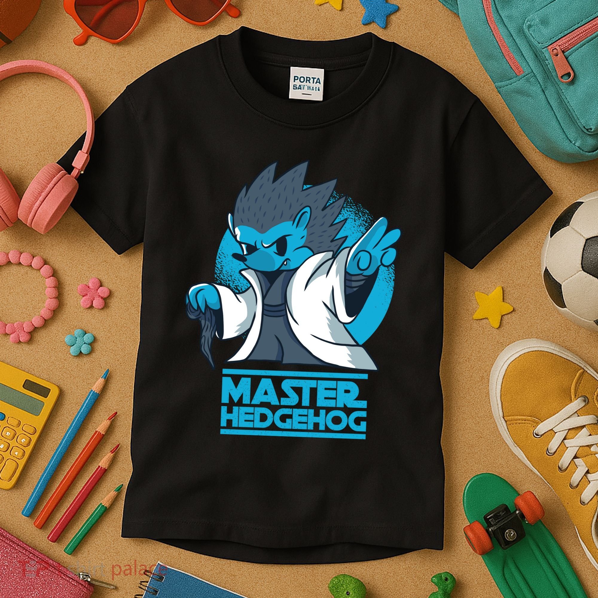 Master Hedgehog Kids T-Shirt