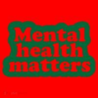 Mental Health Matters Awareness Santa Hat thumb 1