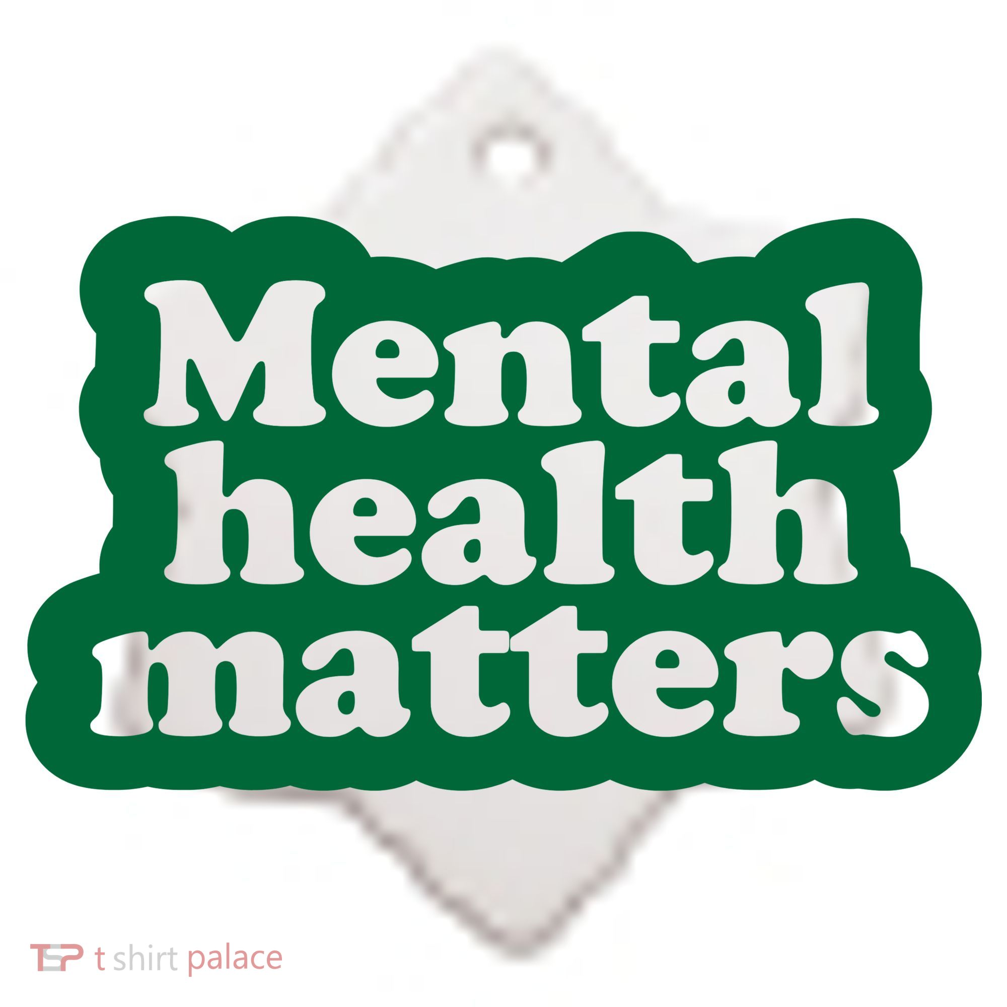 Mental Health Matters Awareness Ceramic Ornament