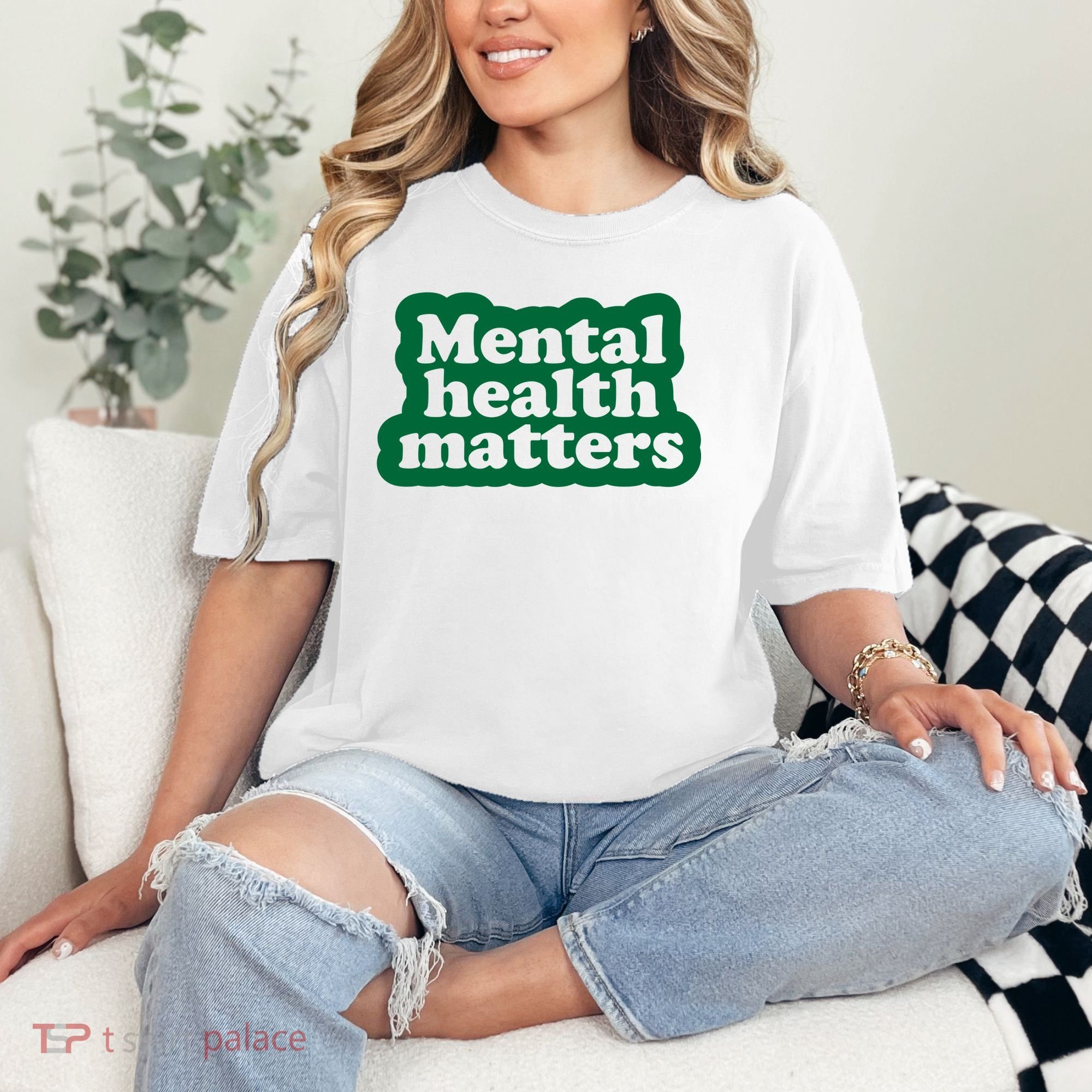 Mental Health Matters Awareness Comfort Colors T-Shirt