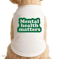 Mental Health Matters Awareness Doggie Tank thumb 0