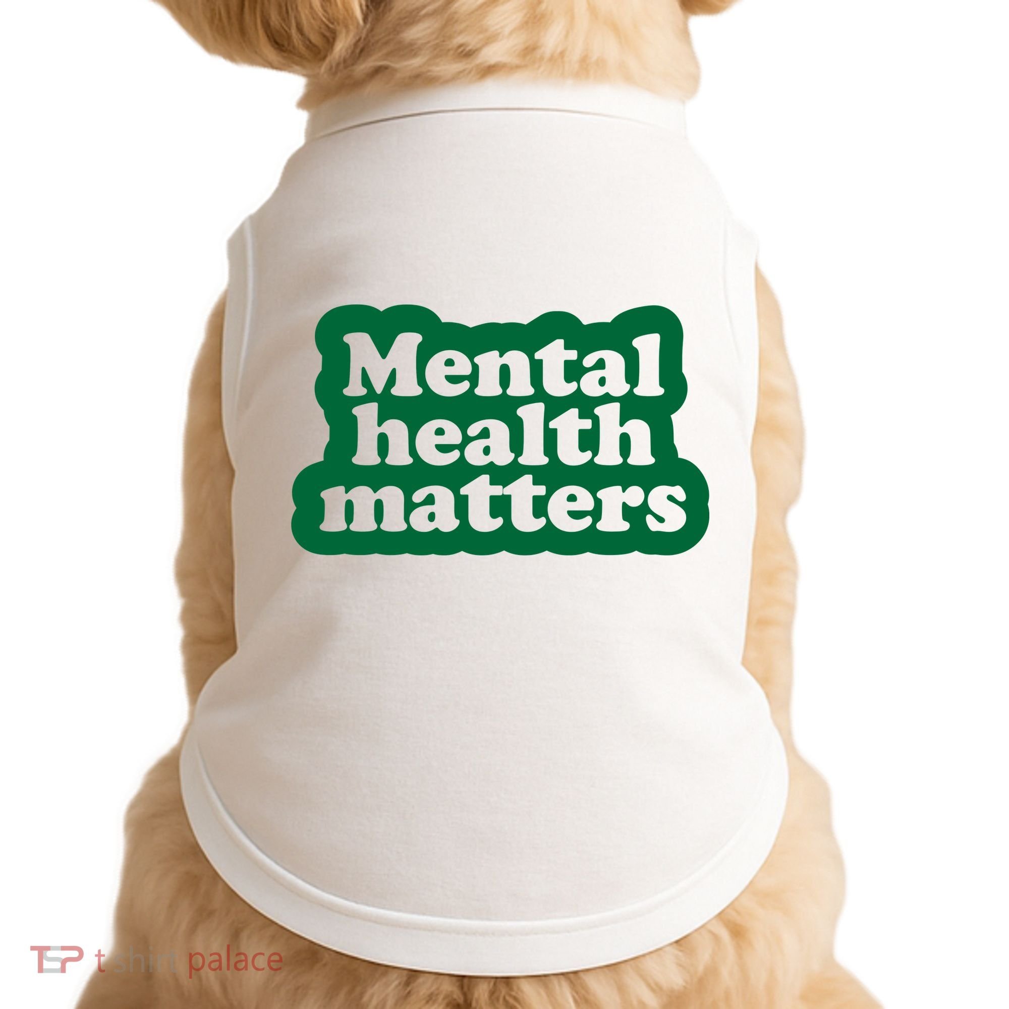 Mental Health Matters Awareness Doggie Tank