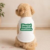 Mental Health Matters Awareness Doggie Tank thumb 2