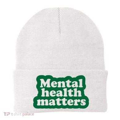 Mental Health Matters Awareness Beanie