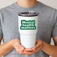 Mental Health Matters Awareness Tumbler thumb 2