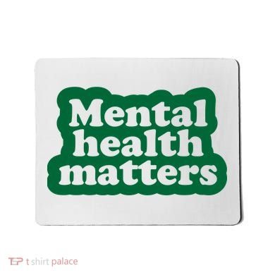 Mental Health Matters Awareness Mousepad
