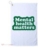 Mental Health Matters Awareness Golf Towel thumb 0
