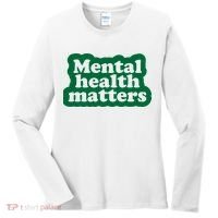 Mental Health Matters Awareness Women's Long Sleeve Shirt thumb 0