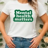 Mental Health Matters Awareness Women's T-Shirt thumb 2