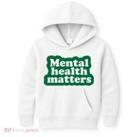 Mental Health Matters Awareness Kids Hoodie thumb 0