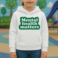 Mental Health Matters Awareness Kids Hoodie thumb 3