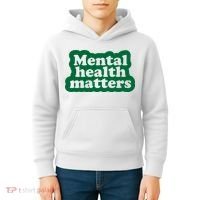 Mental Health Matters Awareness Kids Hoodie thumb 4