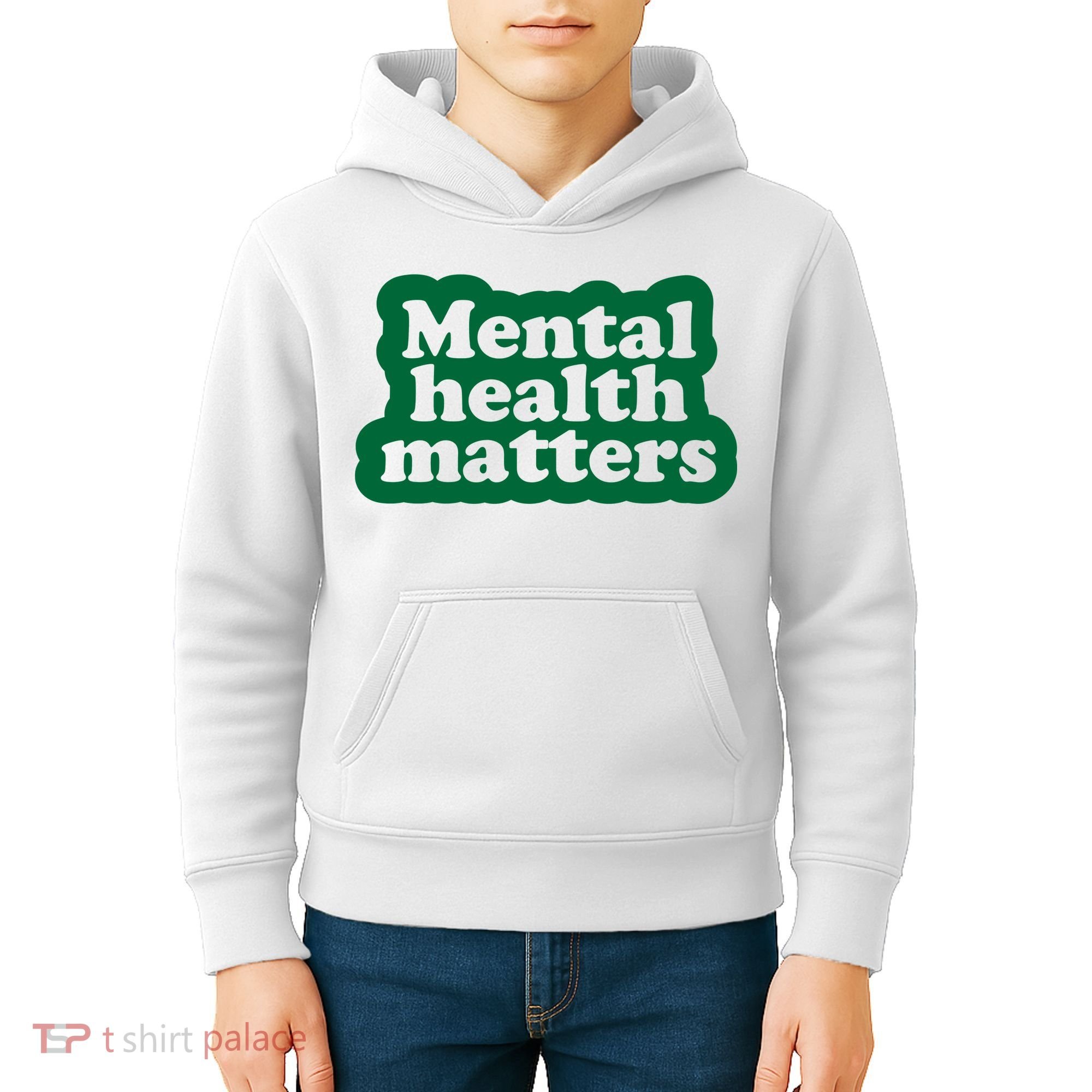 Mental Health Matters Awareness Kids Hoodie