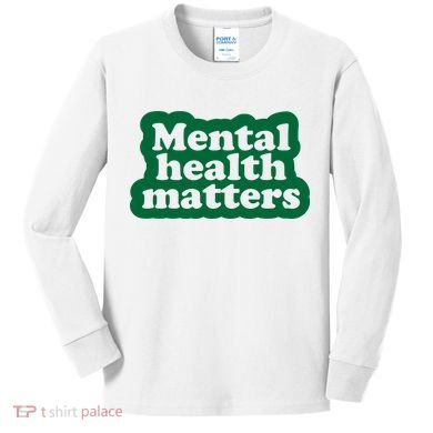 Mental Health Matters Awareness Kids Long Sleeve Shirt