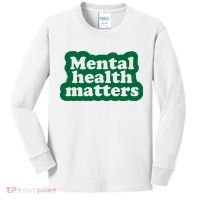 Mental Health Matters Awareness Kids Long Sleeve Shirt thumb 0
