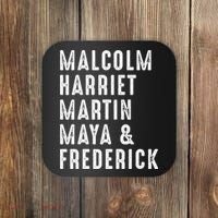 Malcolm Harriet Martin Maya Frederick Black Leaders Coaster thumb 0