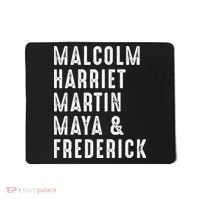 Malcolm Harriet Martin Maya Frederick Black Leaders Mousepad thumb 0