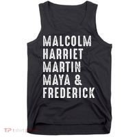 Malcolm Harriet Martin Maya Frederick Black Leaders Tank Top thumb 0