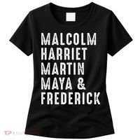 Malcolm Harriet Martin Maya Frederick Black Leaders Women's T-Shirt thumb 0
