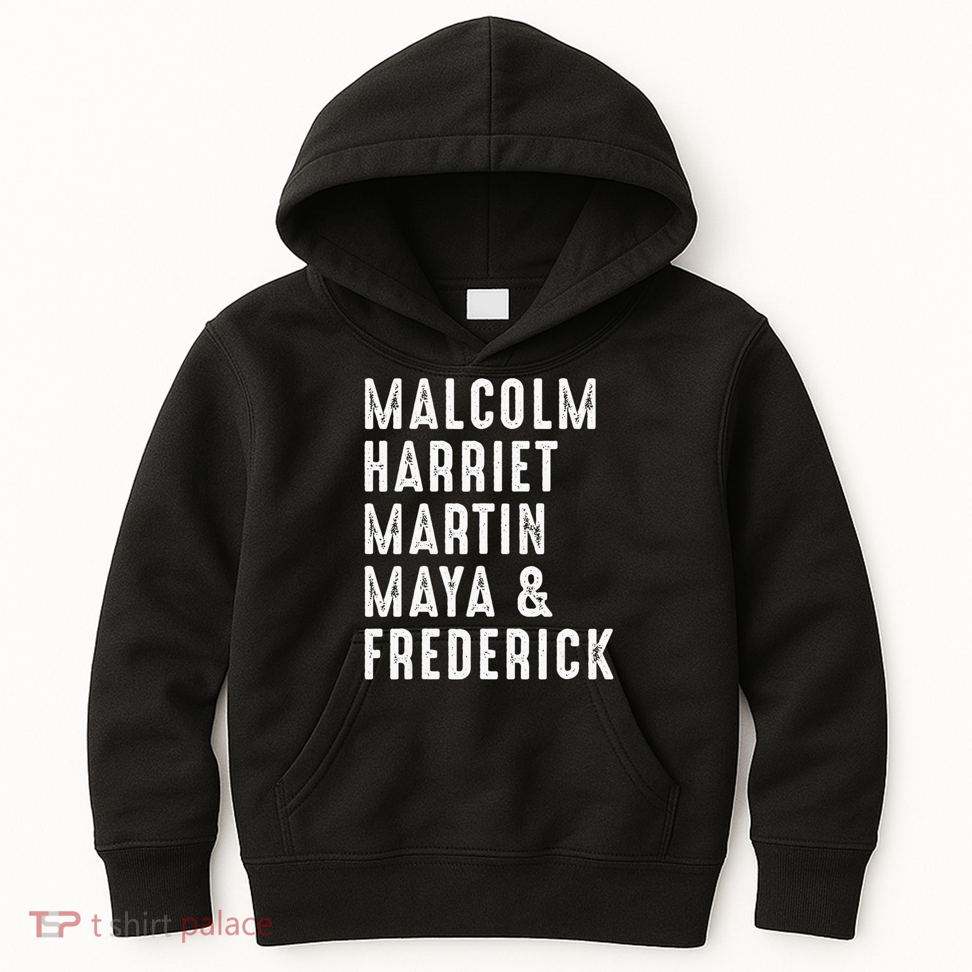 Malcolm Harriet Martin Maya Frederick Black Leaders Kids Hoodie