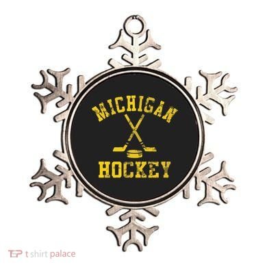 Michigan Hockey Ornament