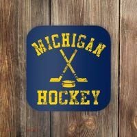 Michigan Hockey Coaster thumb 0