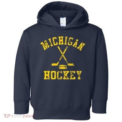 Michigan Hockey Toddler Hoodie