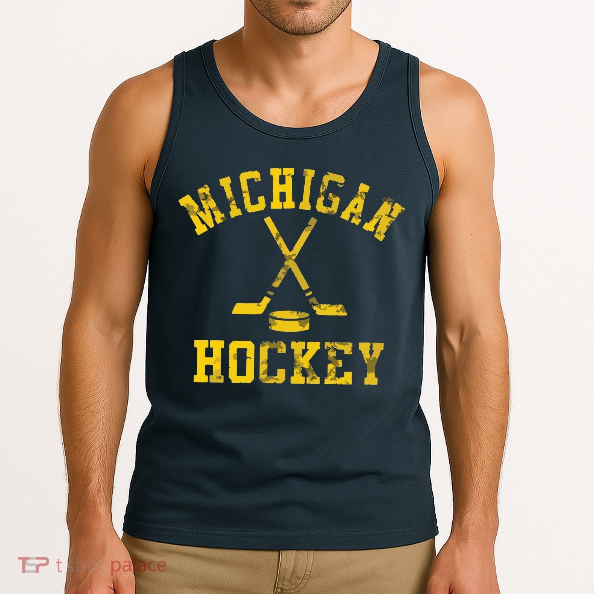 Michigan Hockey Tank Top