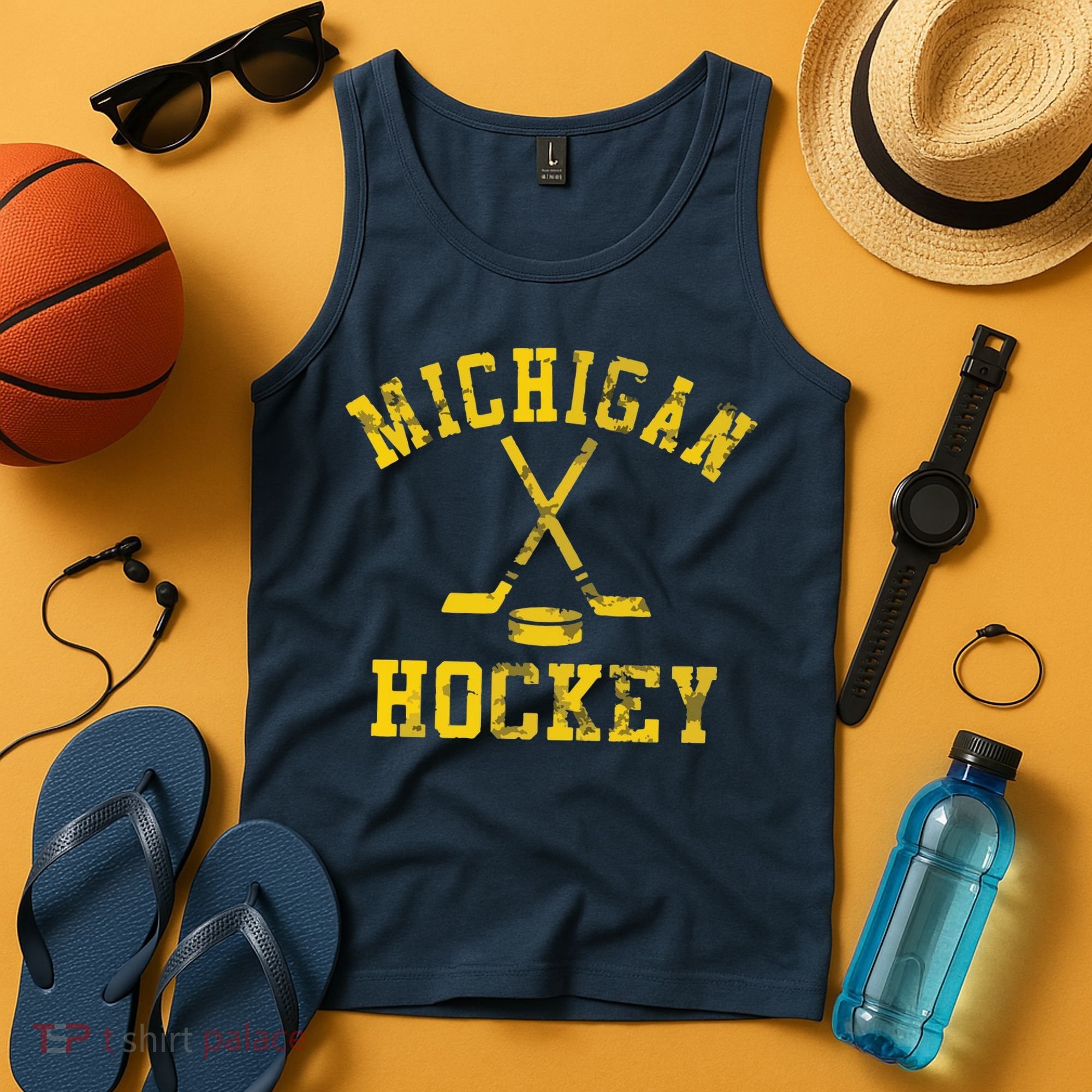 Michigan Hockey Tank Top