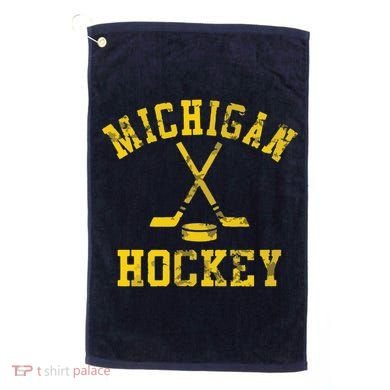 Michigan Hockey Golf Towel
