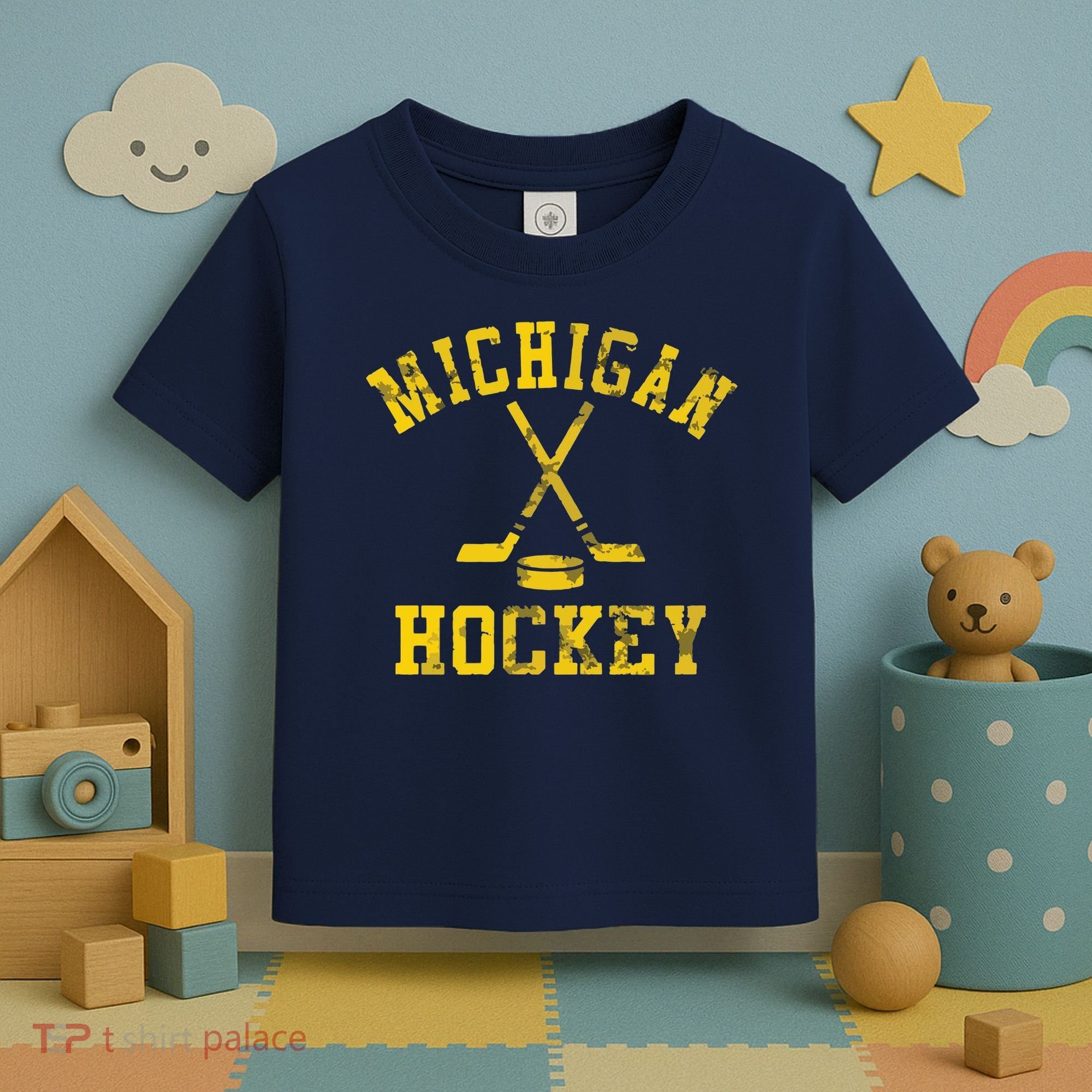 Michigan Hockey Toddler T-Shirt