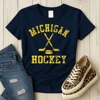 Michigan Hockey Women's T-Shirt thumb 3