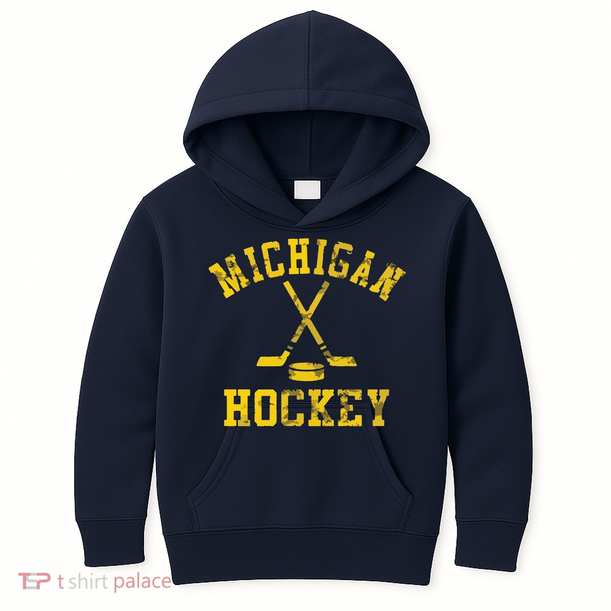 Michigan Hockey Kids Hoodie