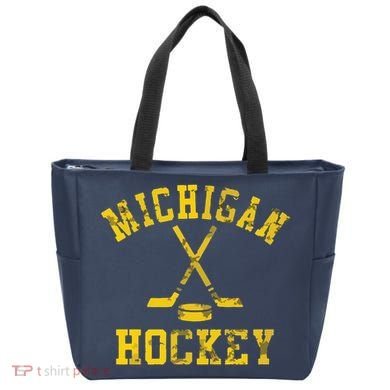 Michigan Hockey Tote Bag