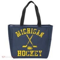 Michigan Hockey Tote Bag thumb 0