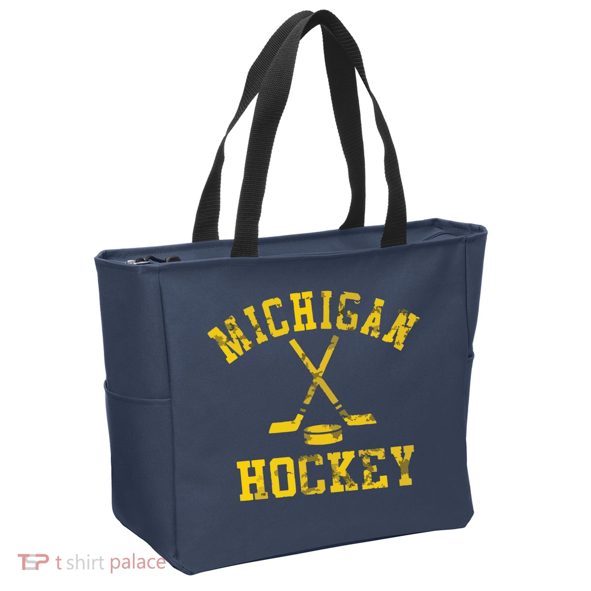 Michigan Hockey Tote Bag
