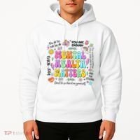Mental Health Matters Quote Hoodie thumb 2