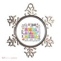 Mental Health Matters Quote Ornament thumb 0