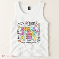 Mental Health Matters Quote Tank Top thumb 2