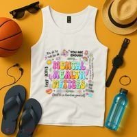 Mental Health Matters Quote Tank Top thumb 4