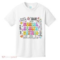 Mental Health Matters Quote Kids T-Shirt thumb 0
