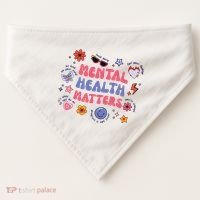 Mental Health Matters USA-Made Doggie Bandana thumb 0