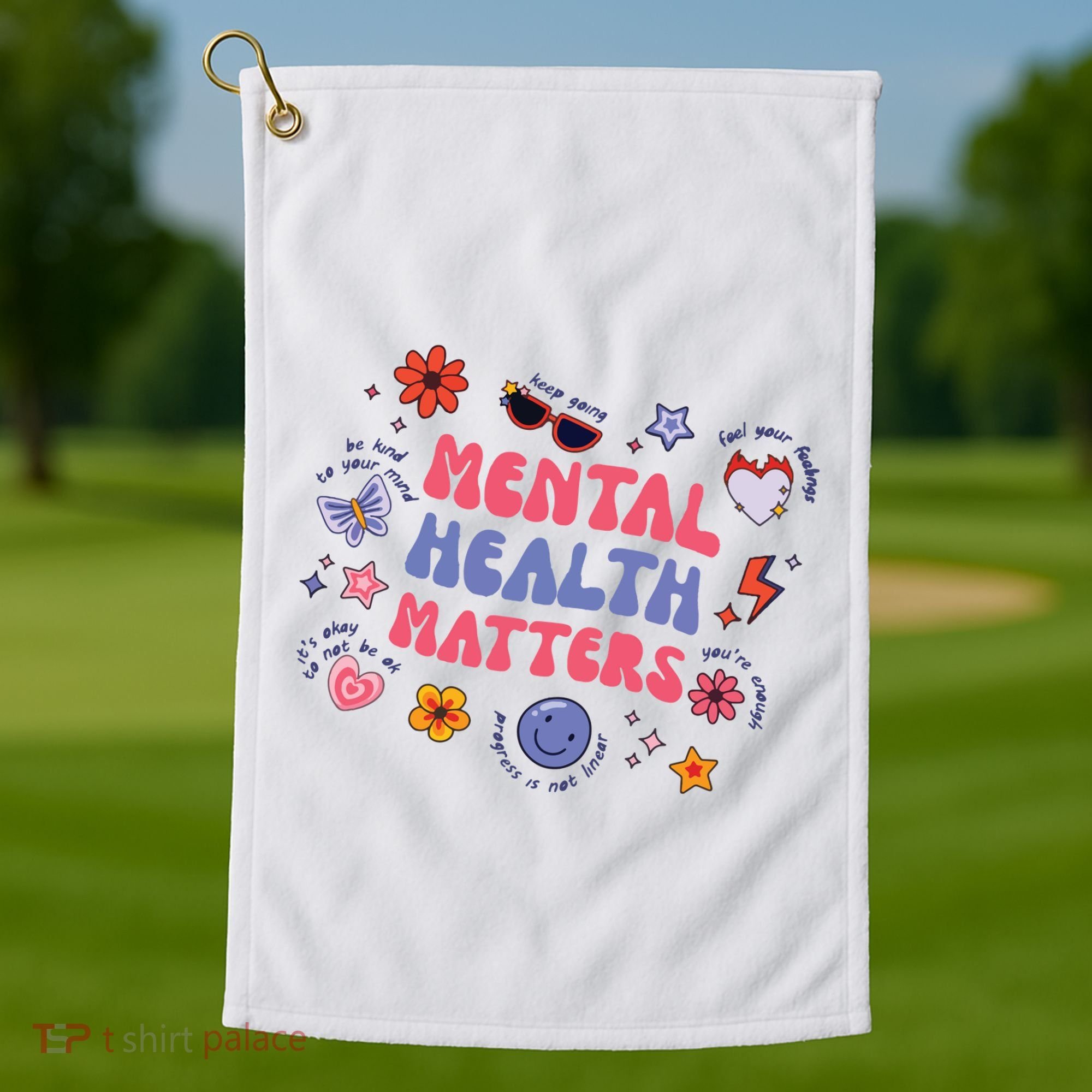 Mental Health Matters Golf Towel